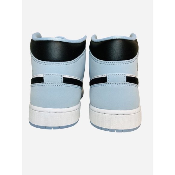 Nike Air Jordan 1 Mid SE White/Blue AJ1 Casual Lifestyle Shoe DV1308-104 Size 12 - Picture 8 of 11